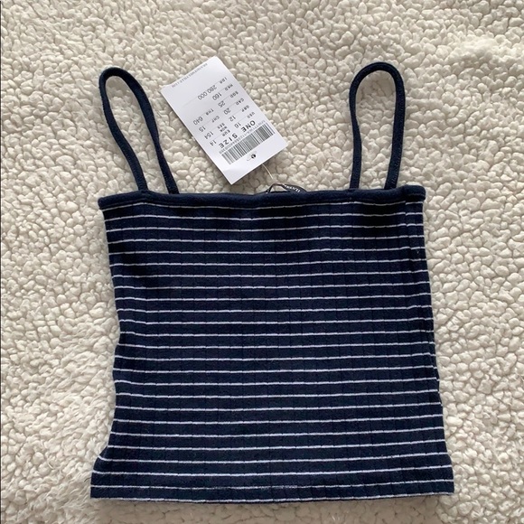 Brandy Melville Tops - Brandy Melville NWT striped faye tank